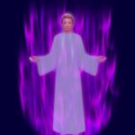 I AM a Being of Violet Fire Visualization